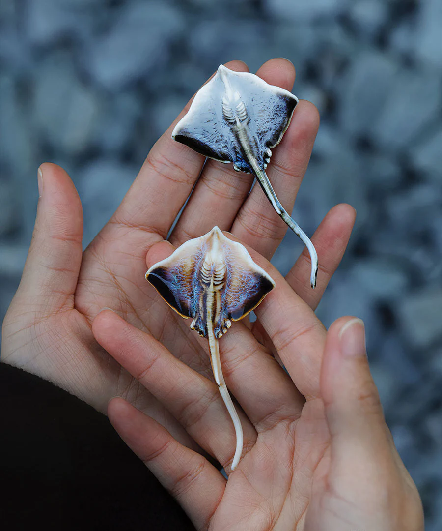 YIHE Ceramic Brooches "Batoids" - Image 22