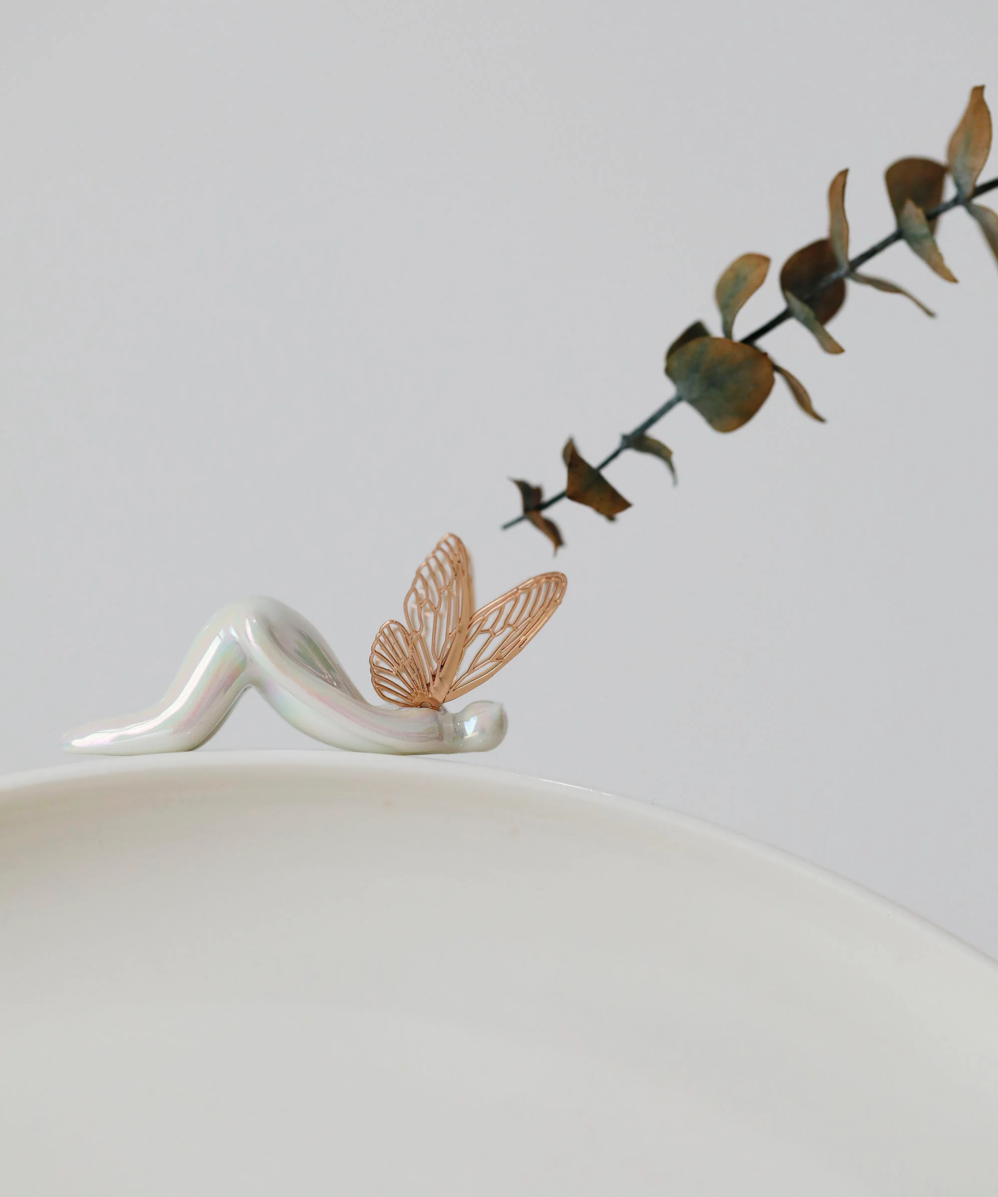 YIHE Ceramic Brooches "Crawling Fun"