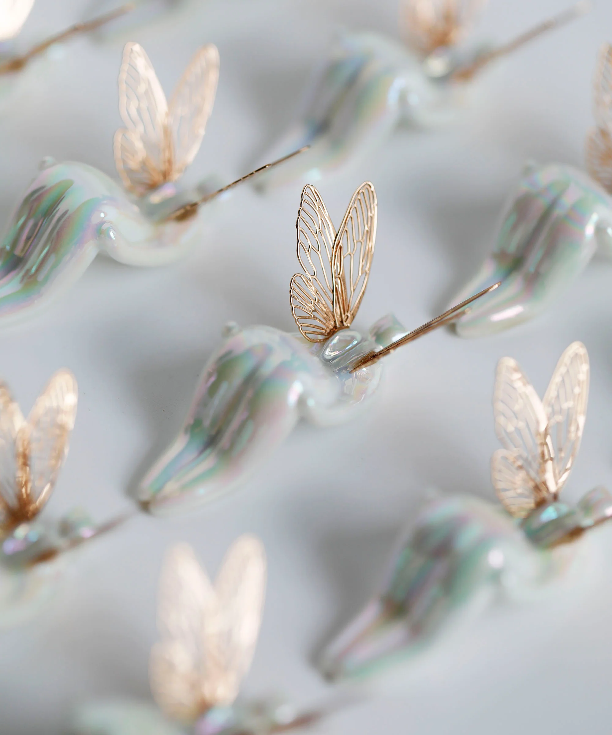 YIHE Ceramic Brooches "Crawling Fun" - Image 2
