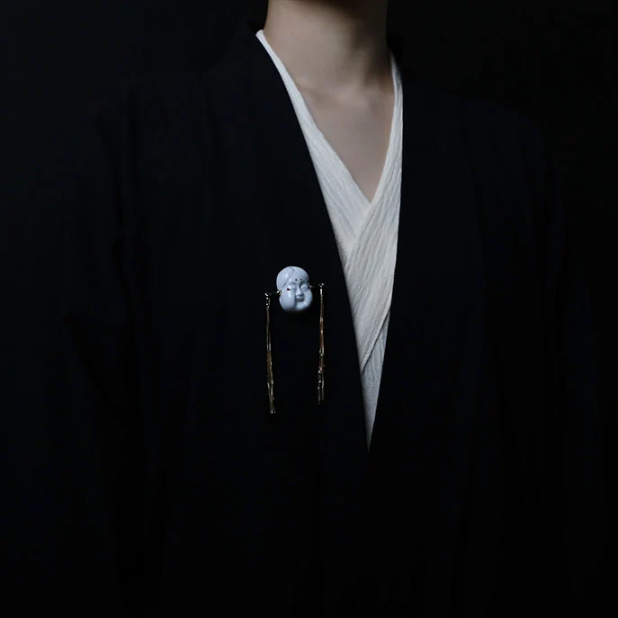 YIHE Ceramic Brooches "Joy on the Brows" - Image 5