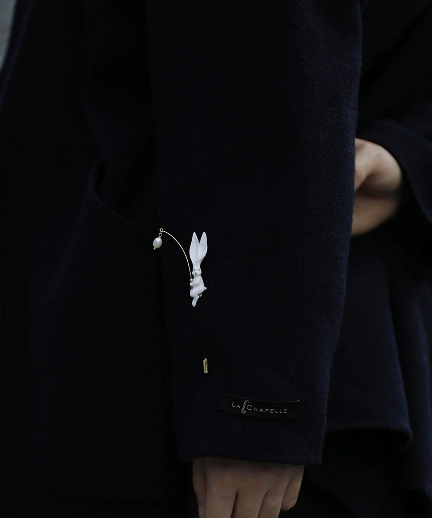 YIHE Ceramic Brooches "Rabbit" - Image 11