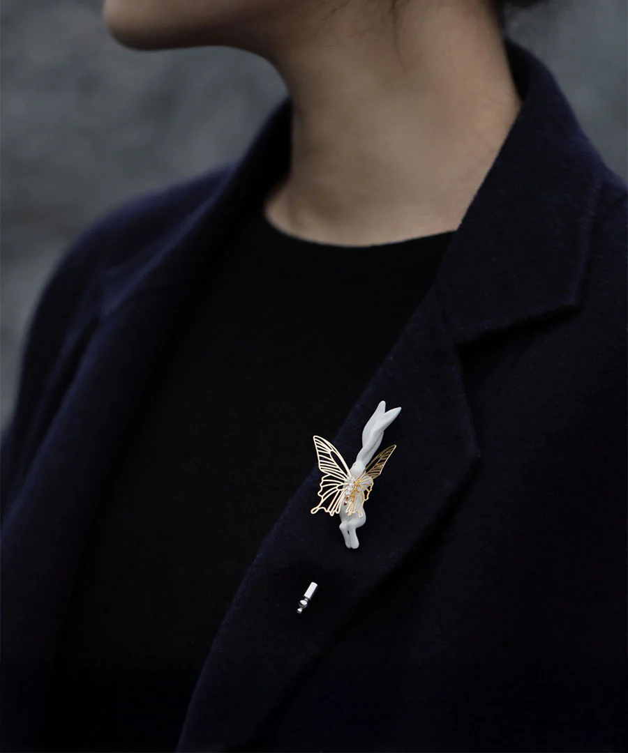 YIHE Ceramic Brooches "Rabbit" - Image 13
