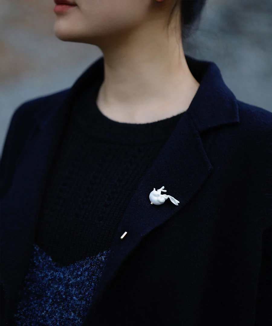 YIHE Ceramic Brooches "Rabbit" - Image 19