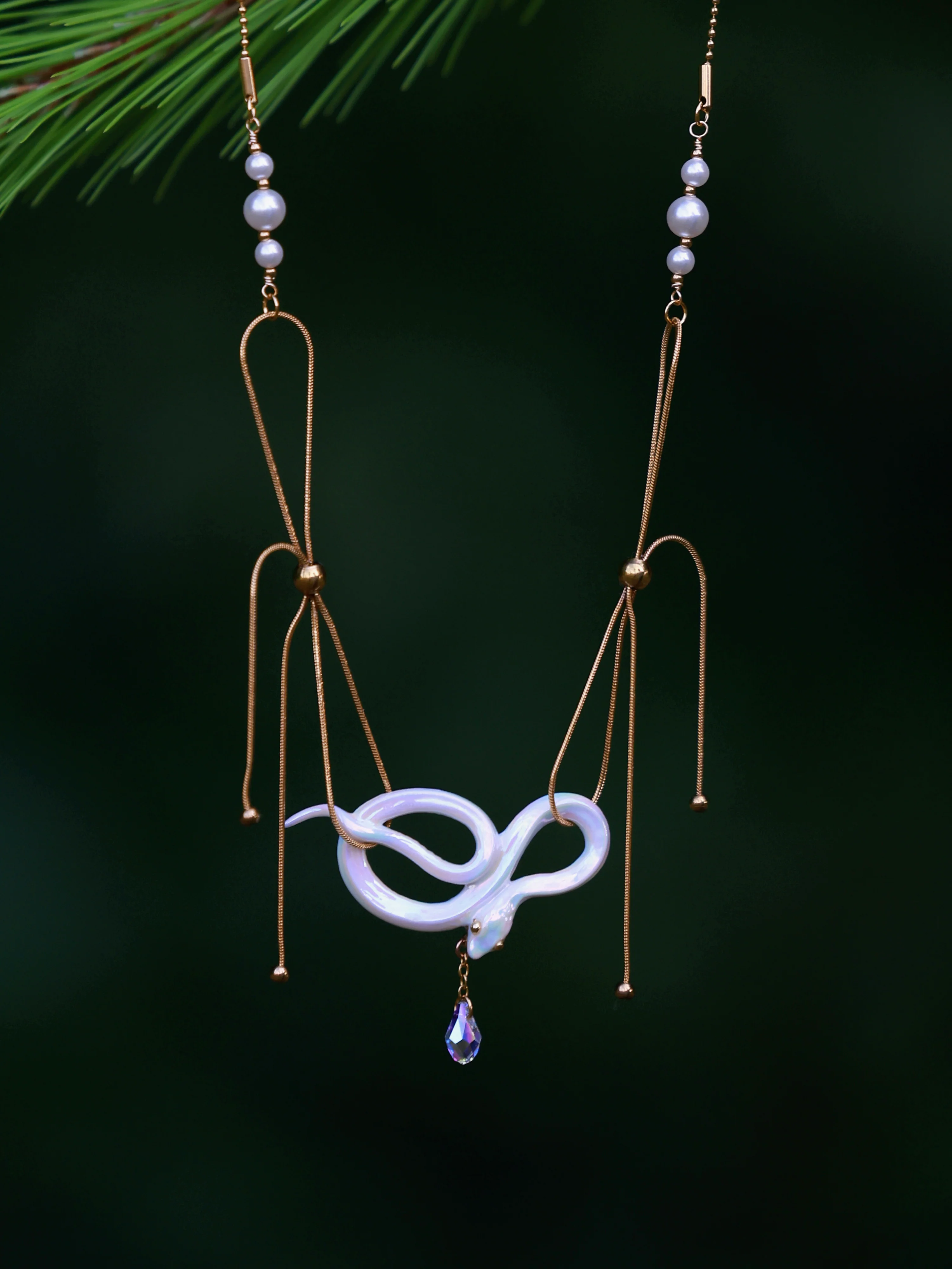YIHE Ceramic Jewelry "Infinity Snake" - Image 10
