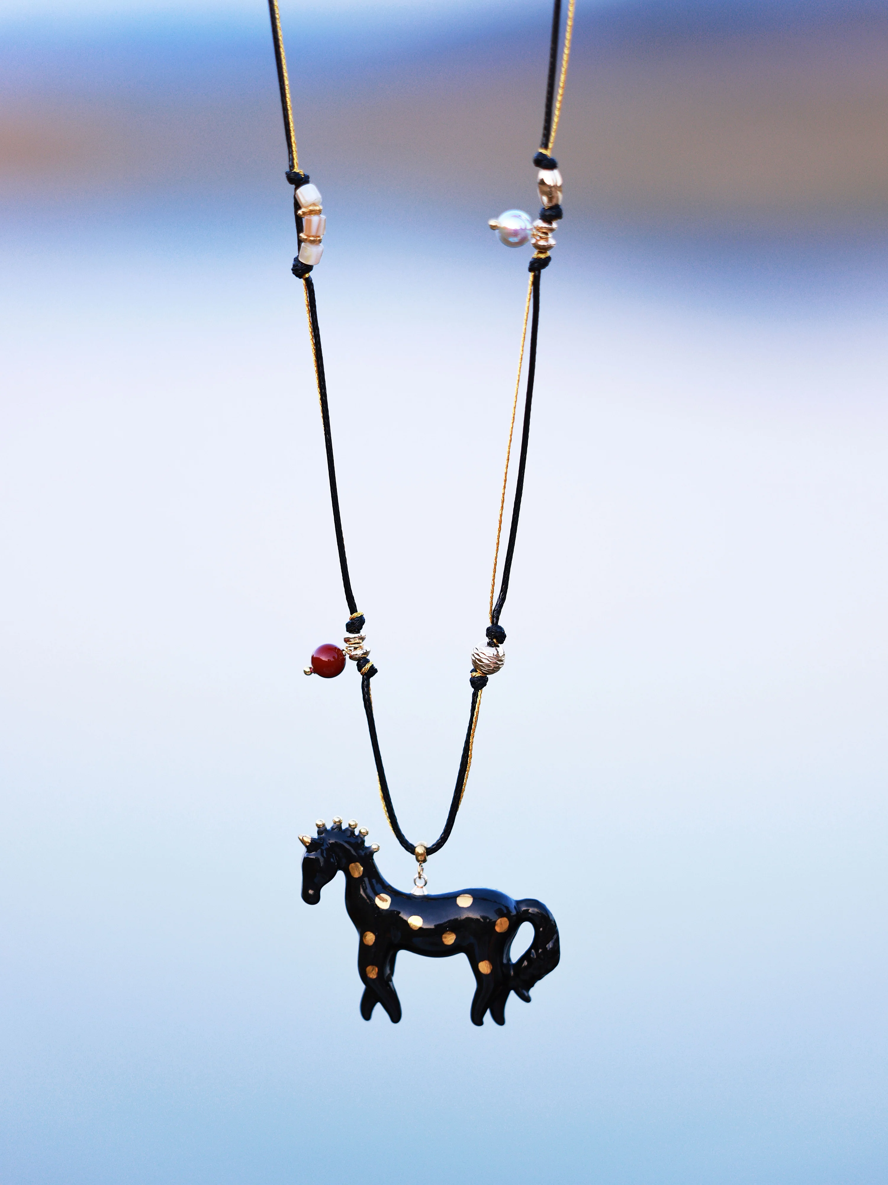 YIHE Ceramic Necklace "Dream Pony" - Image 4